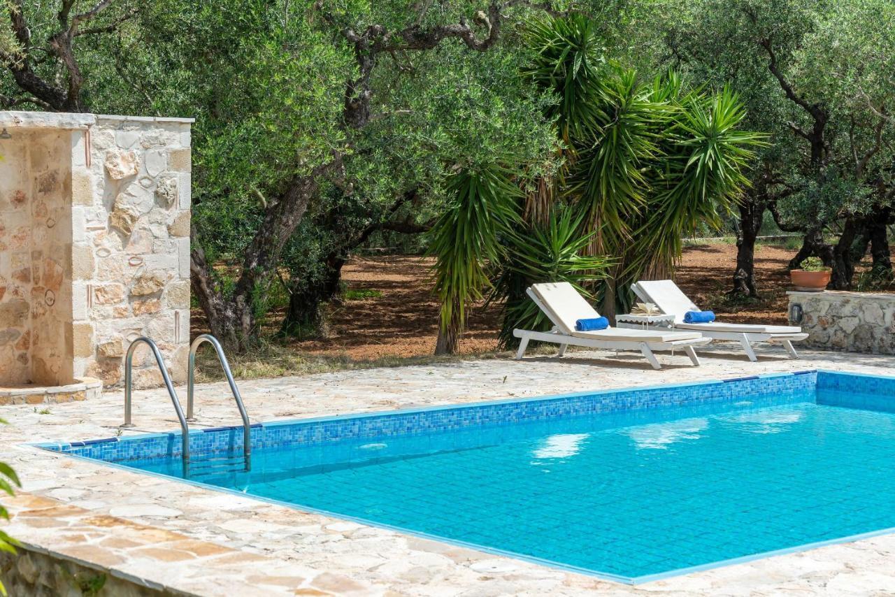 Olivegrove Villa - Nestled In Olive Trees With Private Pool, By Zantewize Трагакі Екстер'єр фото