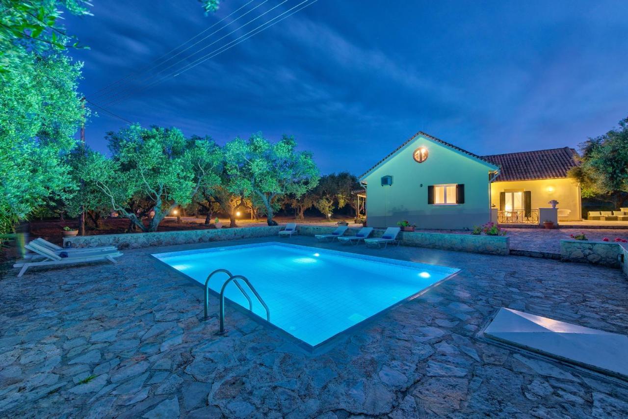 Olivegrove Villa - Nestled In Olive Trees With Private Pool, By Zantewize Трагакі Екстер'єр фото